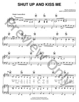Shut up and Kiss Me piano sheet music cover